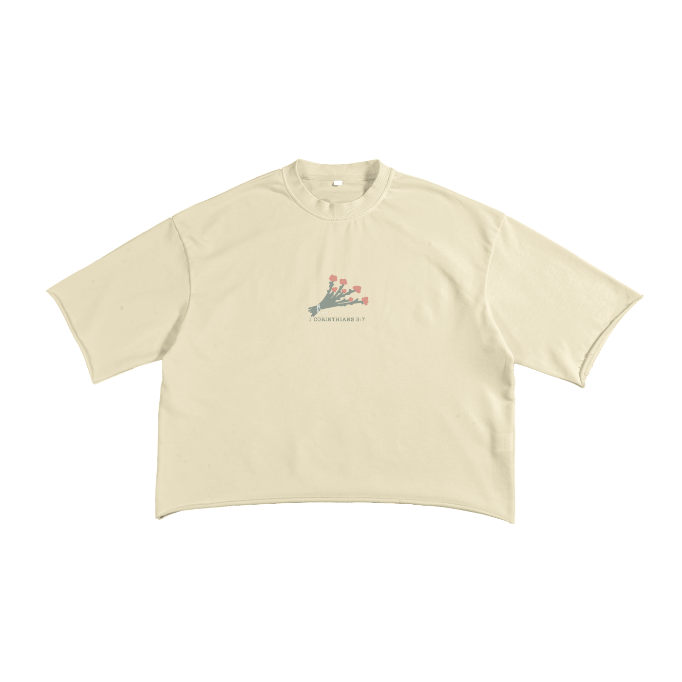 Grow Rolled Edge Tee